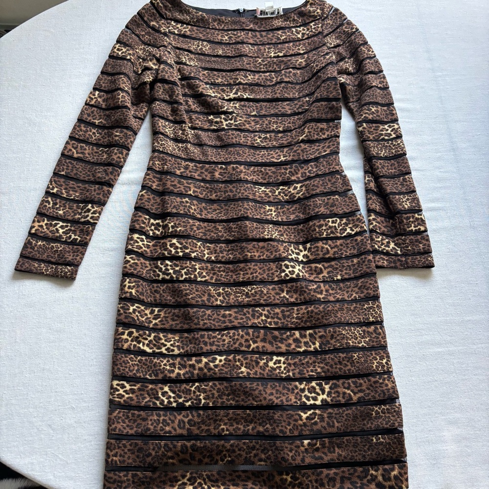 Chetta B by Sherrie Bloom & Peter Noviello Leopard 80s Mini Dress 6 | Vintage